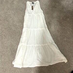 NWT White maxi dress J Crew